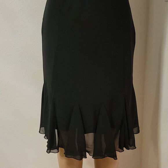 S.L FASHION BEADER DESIGN EMBELLISHMENTS SLEEVELESS SHEATH DRESS - Picture 11 of 13